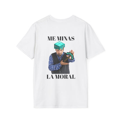 Me minas la moral Antonio Recio (Diseño Trasero)